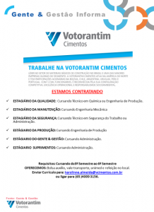 Estágio Votorantim