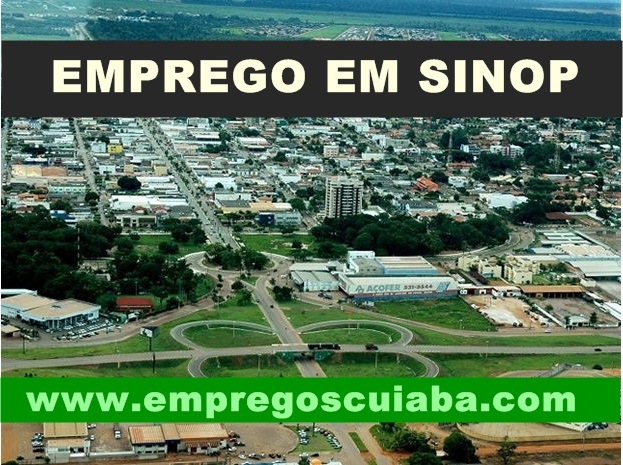 emprego em sinop