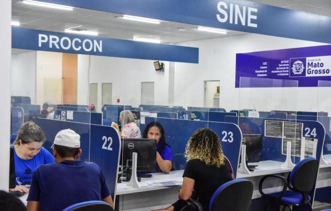 Sine-MT disponibiliza mais de 2,3 mil vagas de trabalho nesta semana
