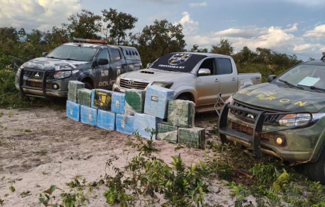 Operação apreende 500 kg de drogas e gera prejuízo de R$ 14,6 milhões às facções criminosas