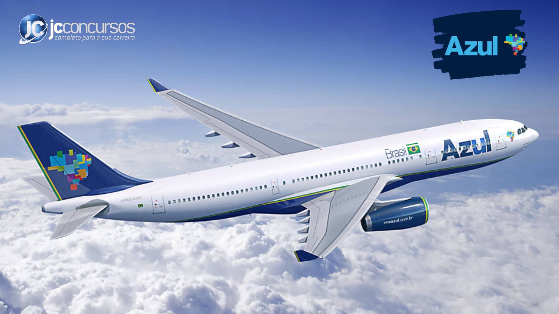 Azul está contratando: 82 vagas abertas em áreas estratégicas da aviação
