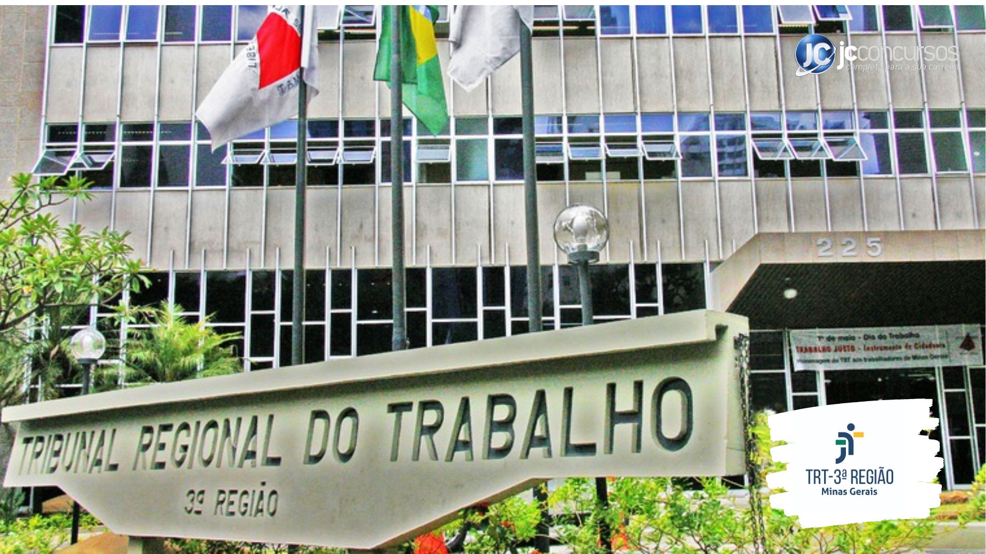Inscrições para seletivo do TRT da 3ª Região serão abertas na segunda (18)