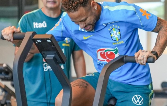 Neymar faz novo exame e segue sem treinar na seleção brasileira