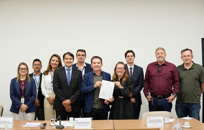 TCE-MT articula acordo para destravar estação de esgoto em Várzea Grande